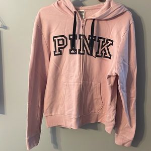 Pink full zip